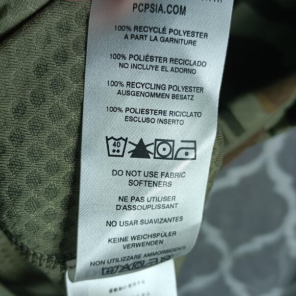 Patagonia Capilene Midweight Pullover Mens Medium Camo Quarter Zip Base Layer - Picture 10 of 11